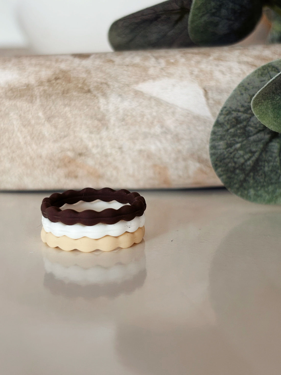 Jaspa - Set of 3 Women's Silicone Rings
