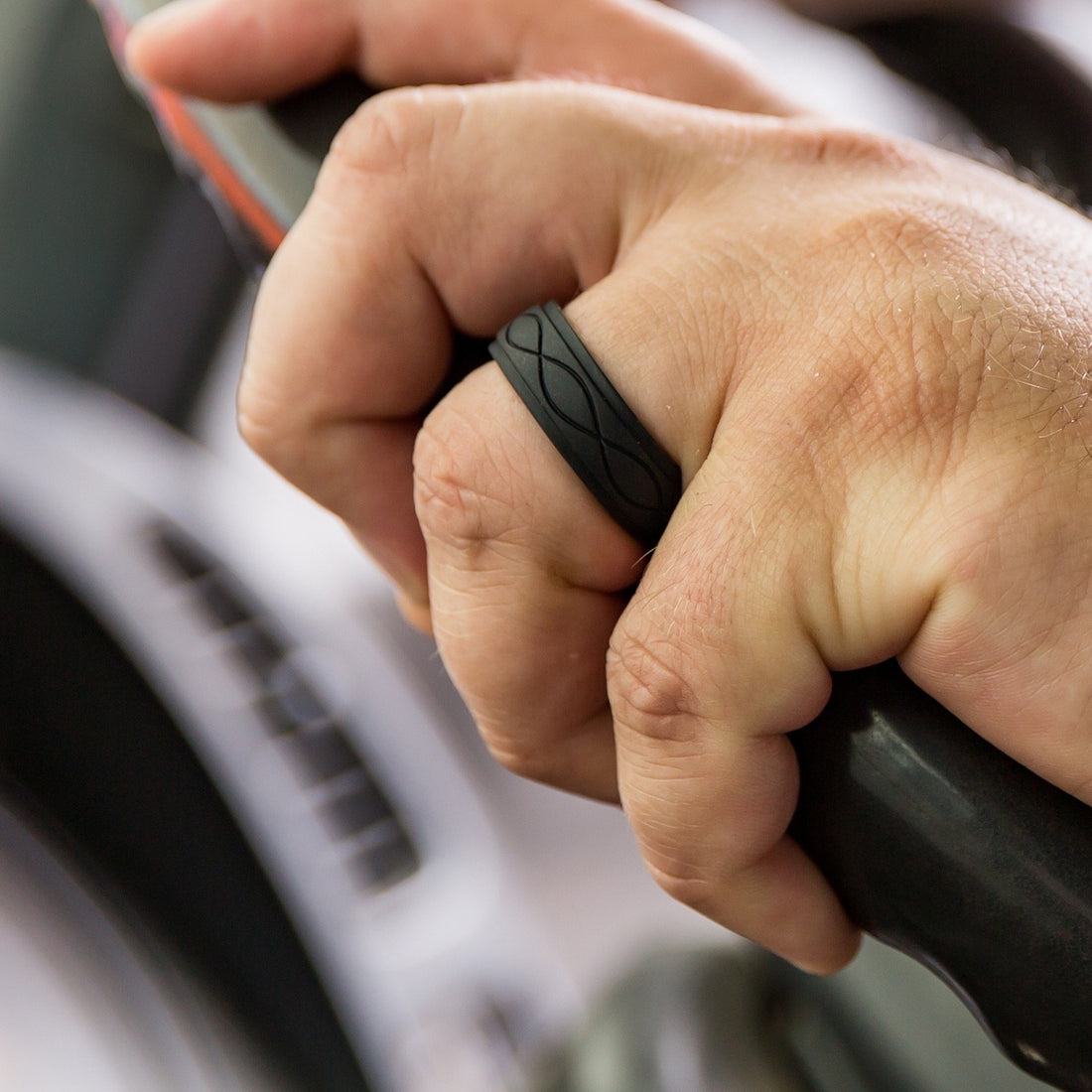 Men's 'Forever' silicone ring