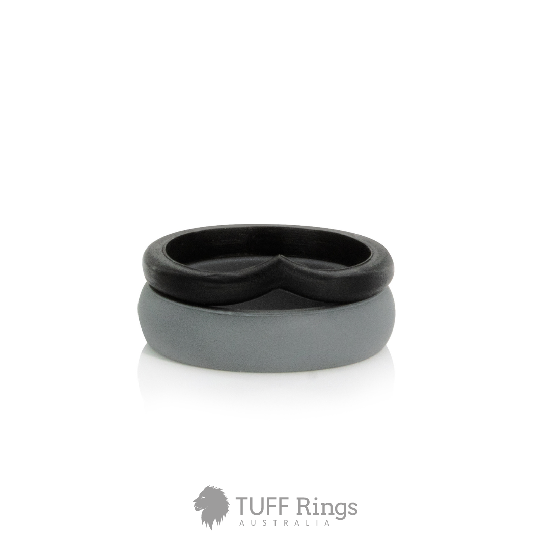 'After Dark' Women's Silicone Ring Set