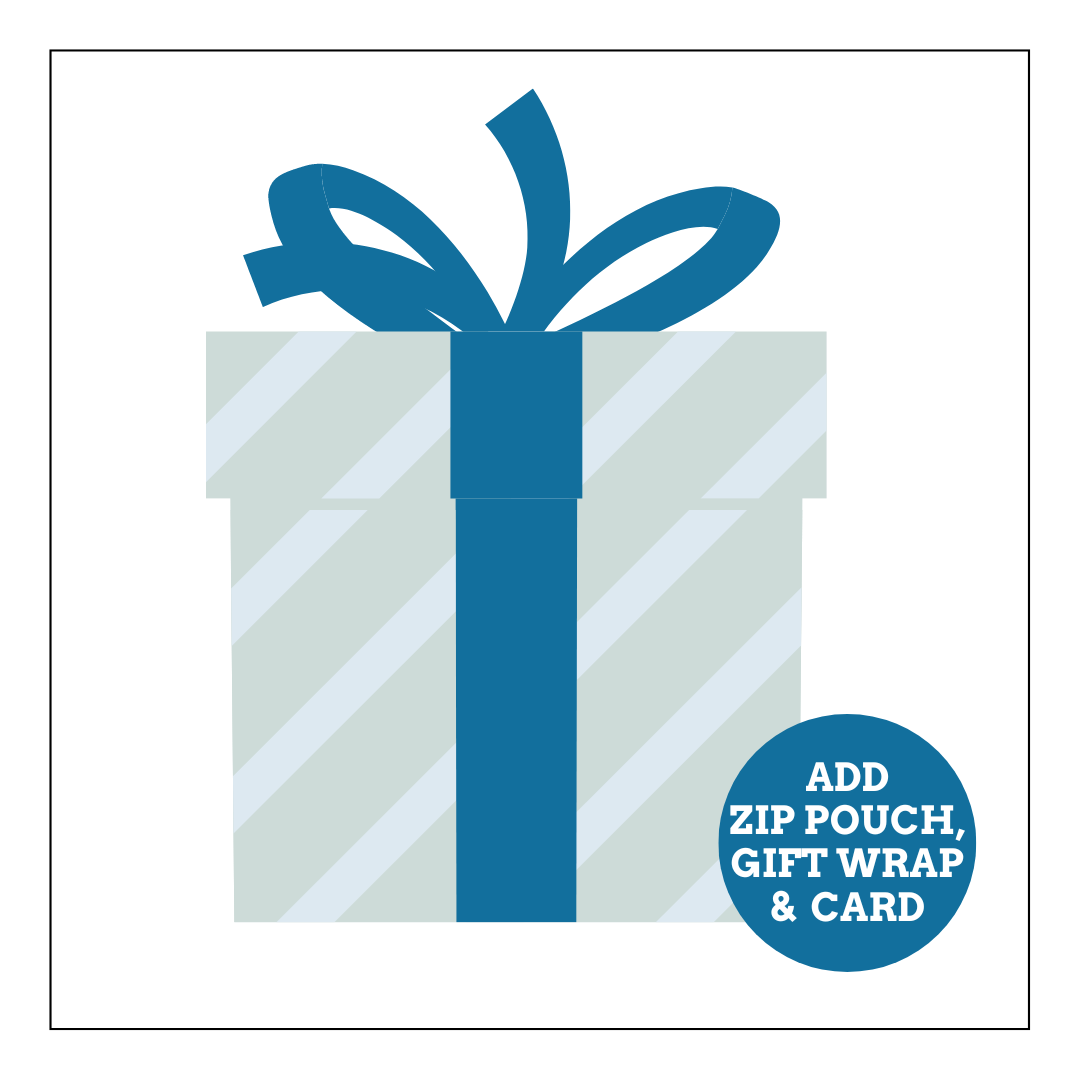 ADD Zip Pouch, Gift Wrap + Card