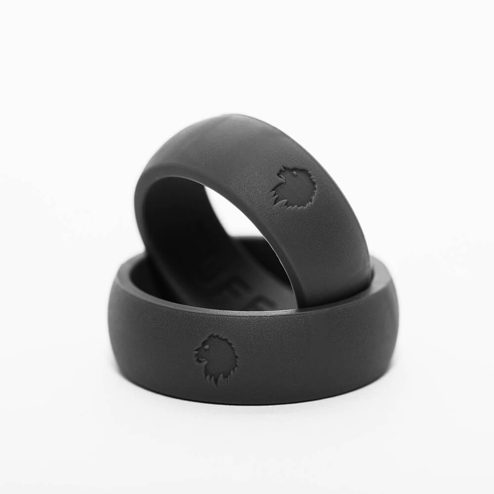 Men's 'Bold' silicone ring