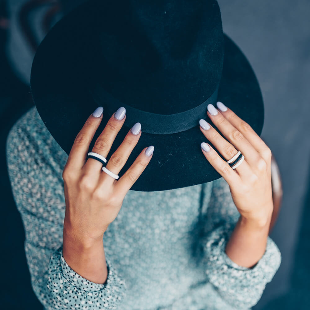Stacking Ring | Hammered | Nano Stax™ – RusTiqueAge