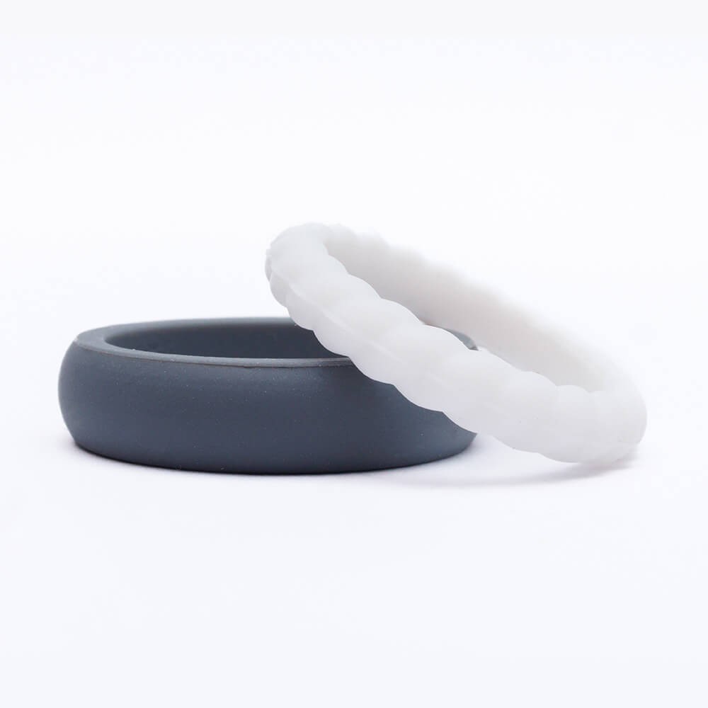 Classic Lady - Set of 2 ladies silicone rings
